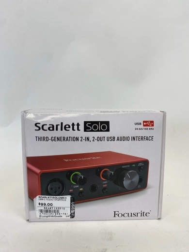 Focusrite - SCARLETTSOLOMK3